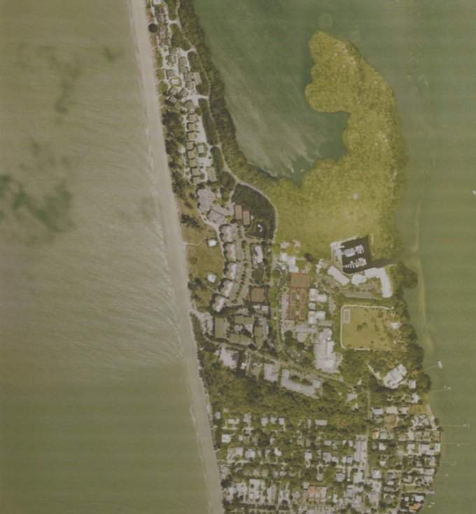 Aerial view of Captiva