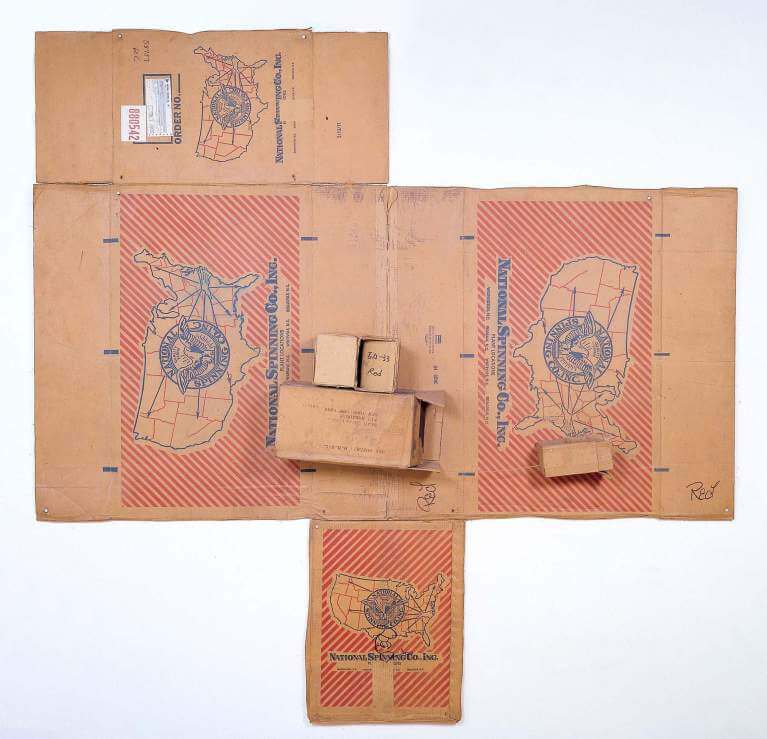 Artwork by Rauschenberg