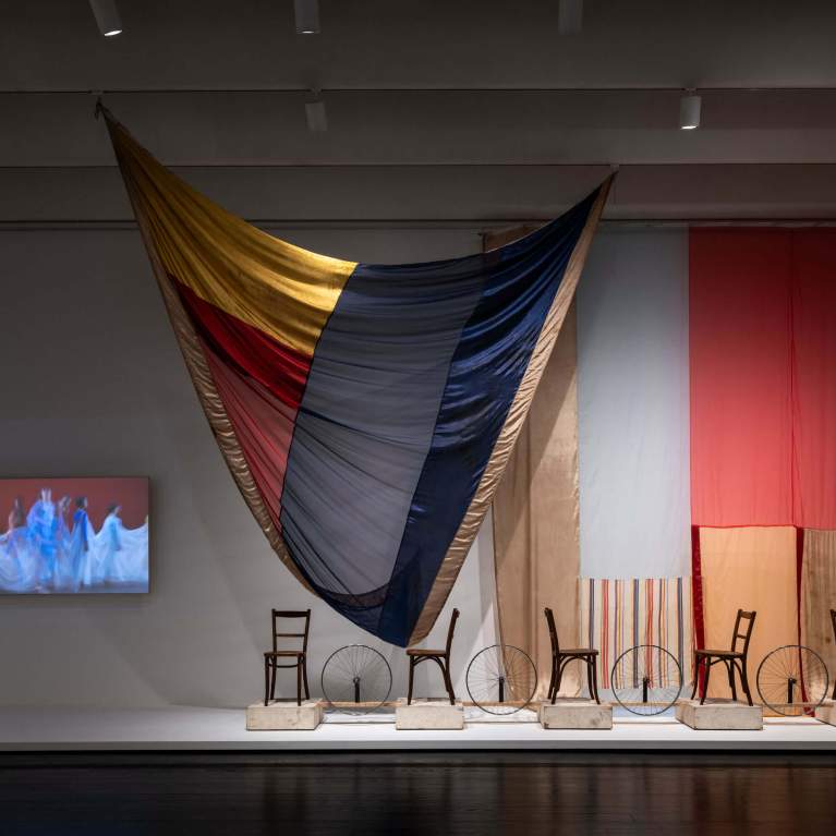 Menil Collection installation