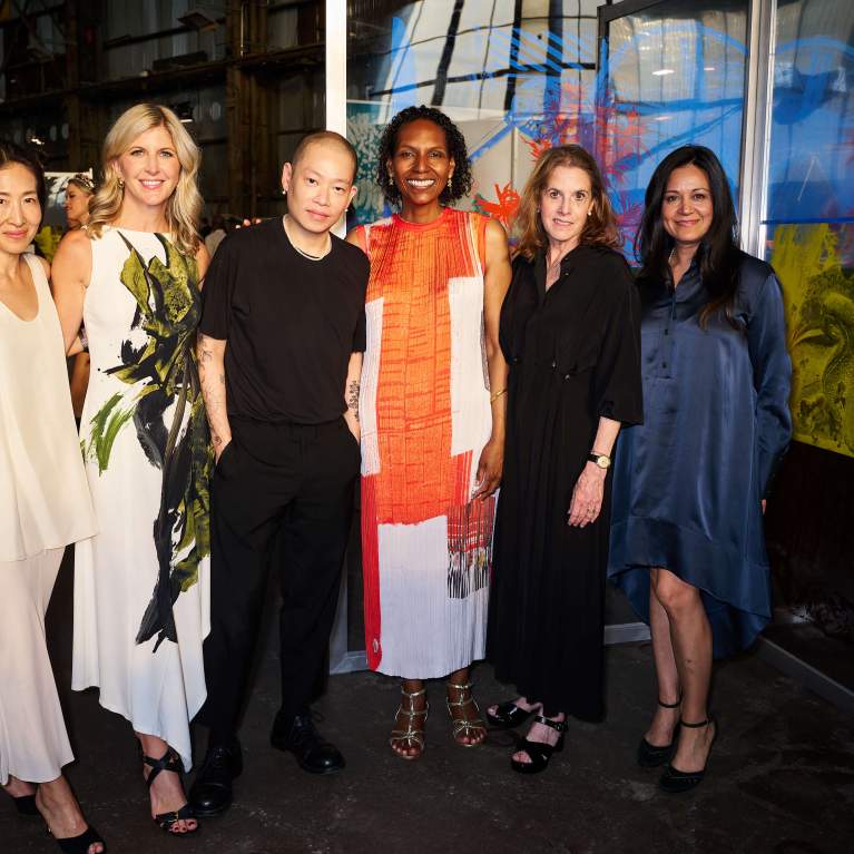 group photo with Jason Wu